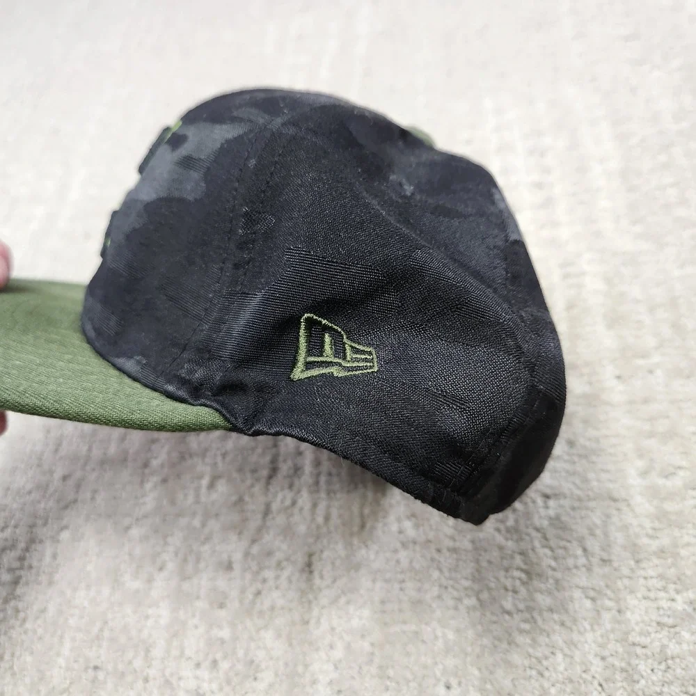 New‎ Era 9FIFTY Cleveland Guardians MLB Snapback Hat Black Camo Crucial Catch
